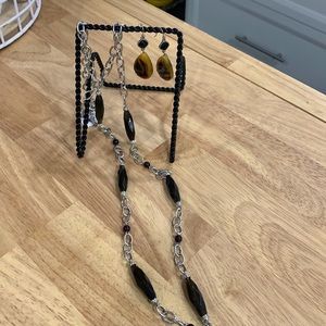 Lia Sophia Necklace and Earrings